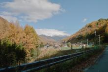 飛騨、初冬の風景　DP1